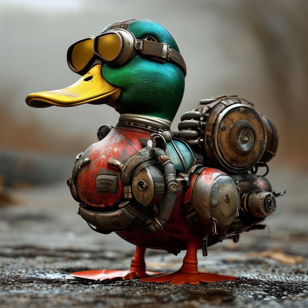 diesel punk duck